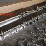 Querflöte Muramatsu, Flötenkorpus / Flötenrohre und Mechanik nach dem reinigen und polieren